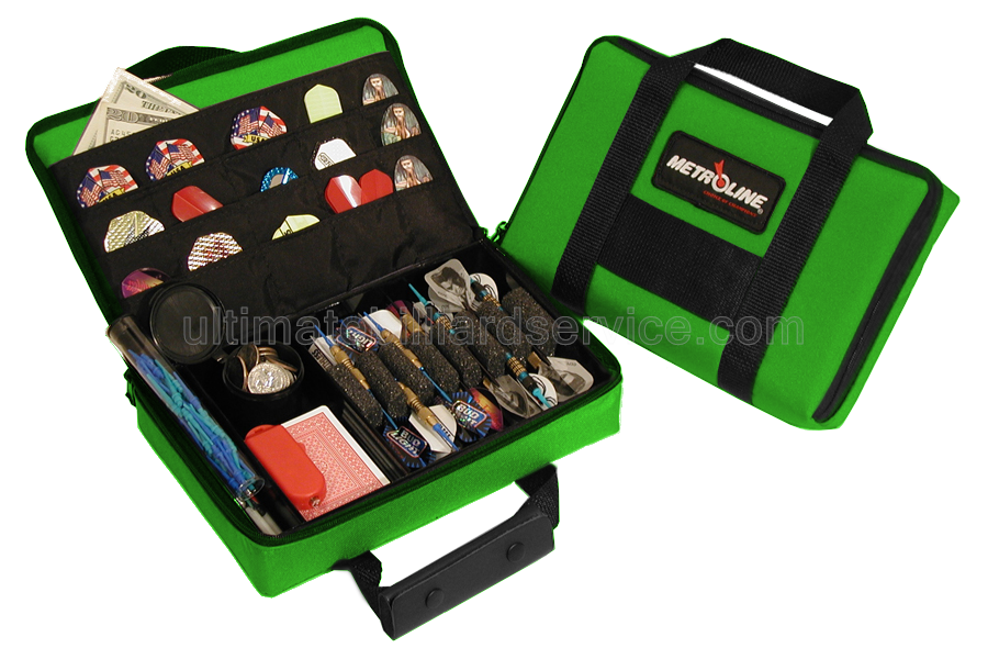 Metroline Large Original Dart Case - Neon Green